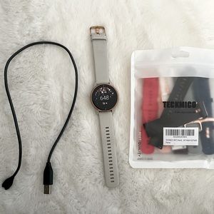 Garmin venu watch with 8 switchable bands